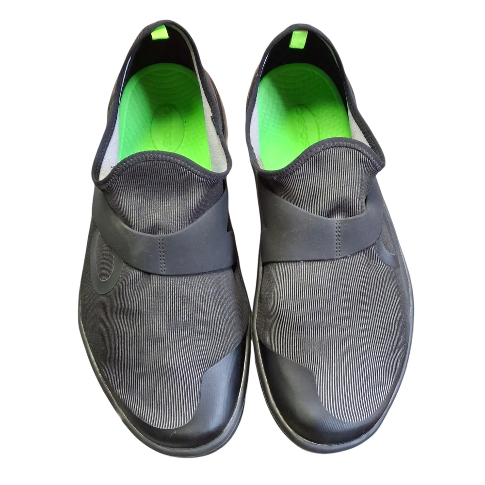 Oofos Oomg Fibre Low Post Exercise Active Recovery Slip-On Sneakers Men Size 12 - Picture 10 of 16